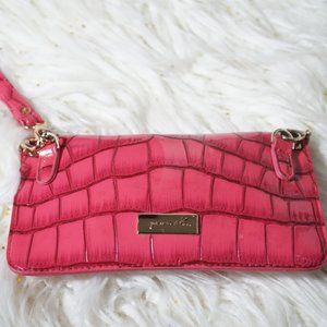 Pink Crossbody Clutch